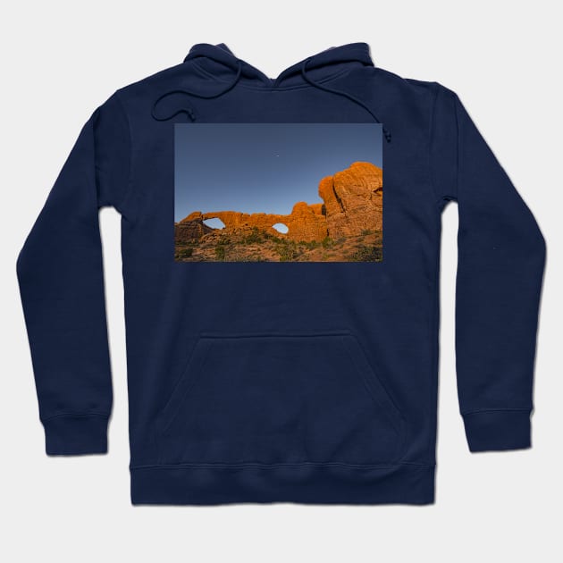 We've Got Our Eyes On You - Arches National Park Hoodie by BrianPShaw